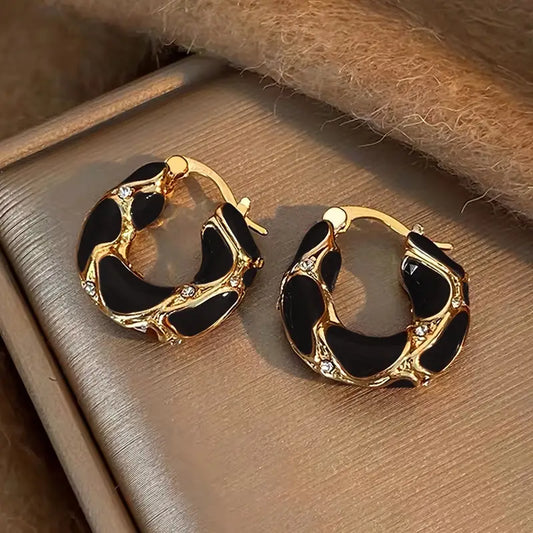 Retro Minimalist Geometric Earrings